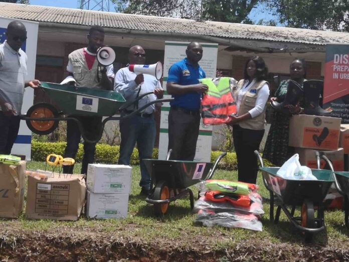 Habitat Malawi donates sanitation items to Mzuzu City, Image: facebook