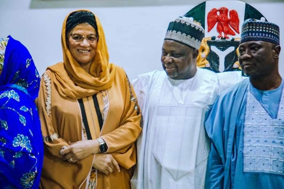 Kebbi Deputy Gov. Welcomes Home Rtd. Justice Amina Augie, Image: facebook