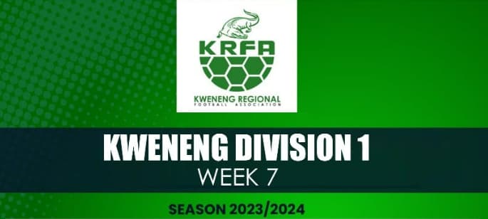 Kweneng Regional Football Association Week 7 Results, Image: Facebook