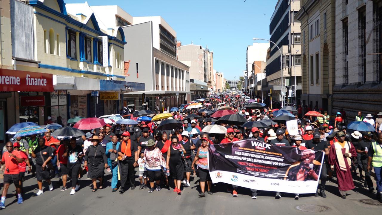 Provincial Government hosts march against gender based violence