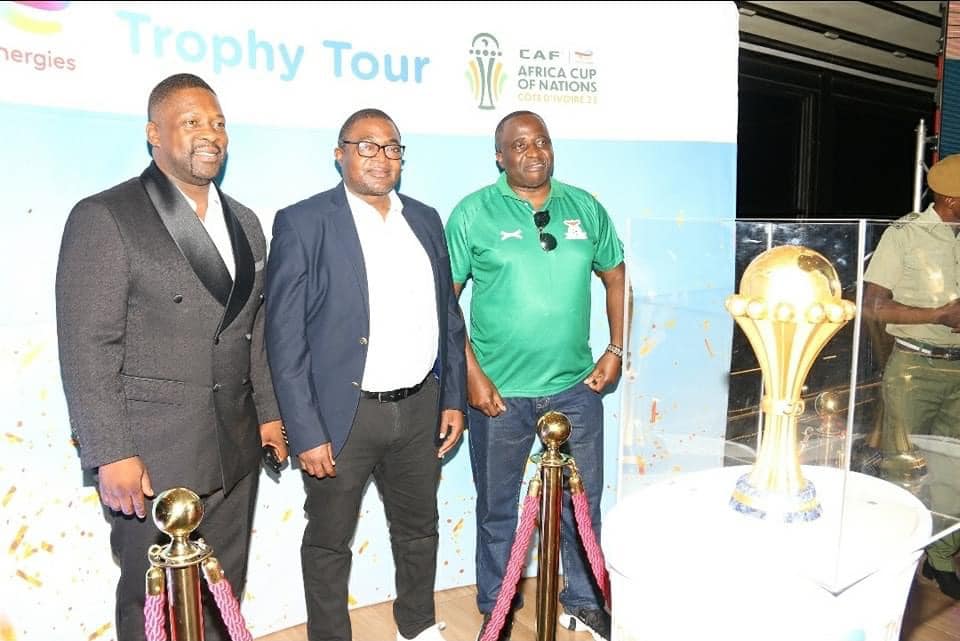 AFCON Fever in Zambia with exclusive trophy tour