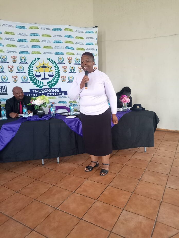 Social Development dept. joins forces with Thusanang for 16 Days Activism
