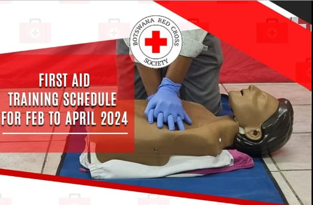 Botswana Red Cross Society opens registration for first Aid Training, Image: facebook