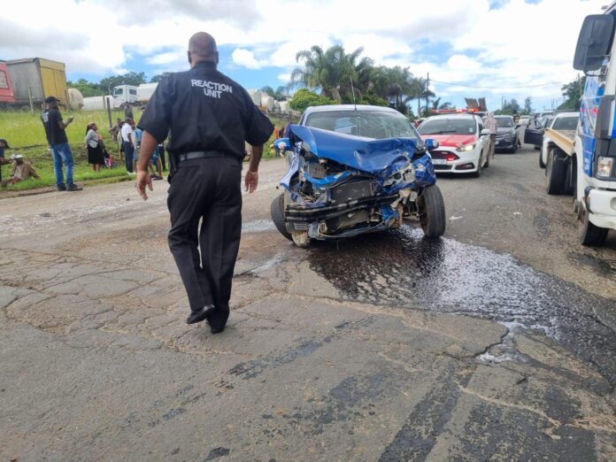 Minors injured in Head-On collision in Redcliffe - KZN