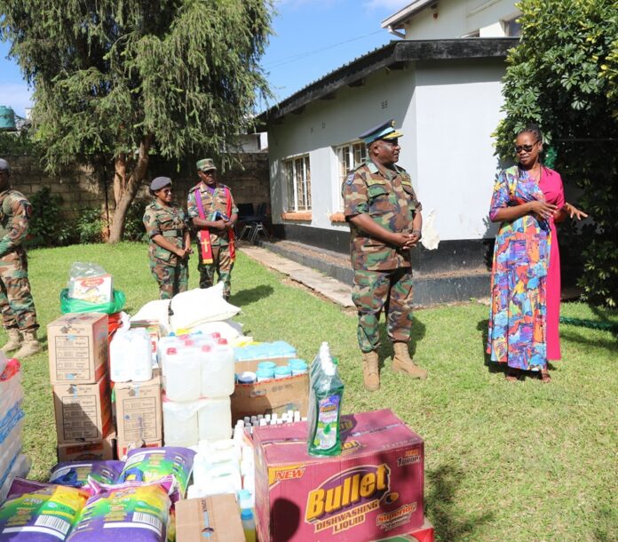 Zambia Air Force Commander extends support for orphanages
