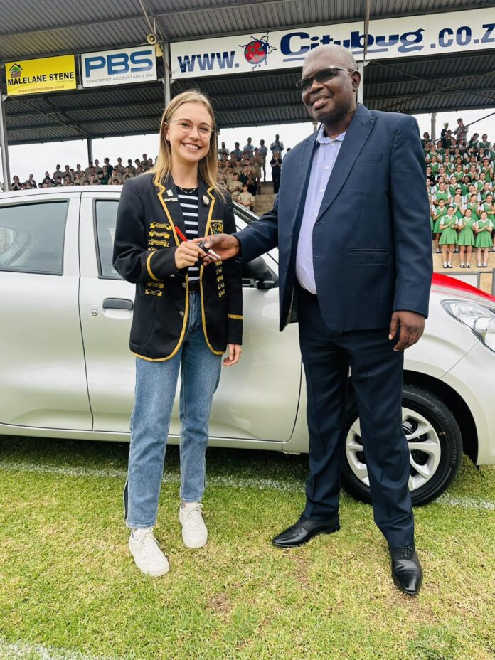 Mpumalanga 2023 Whizkid drives off with new car