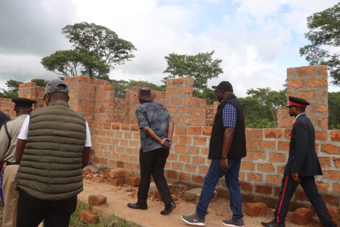 Kabompo Parliament member inspects Nkulwashi school construction