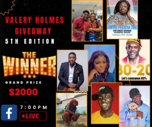 Valery Holmes honoured Comedian Auntie Felicia and others with $5000 giveaway