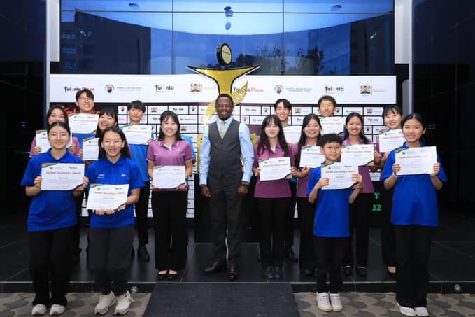 South Korean IYF progranme Students awarded for finishing project, Image: facebook
