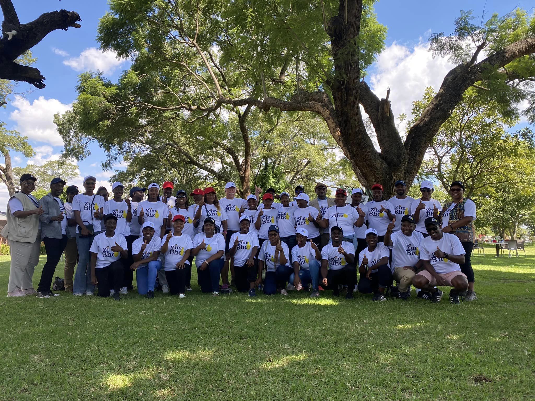 ZTA with Women's Cricket Team at Kuimba Shiri