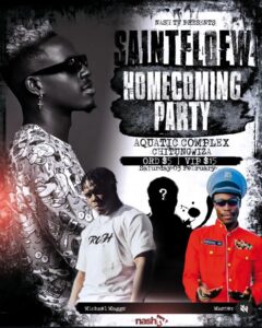 Poster of Homecoming Party organised by Nash TV