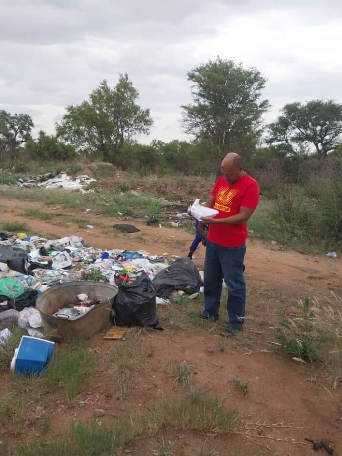 Gaborone City council charges local for illegal waste dumping, Image: facebook