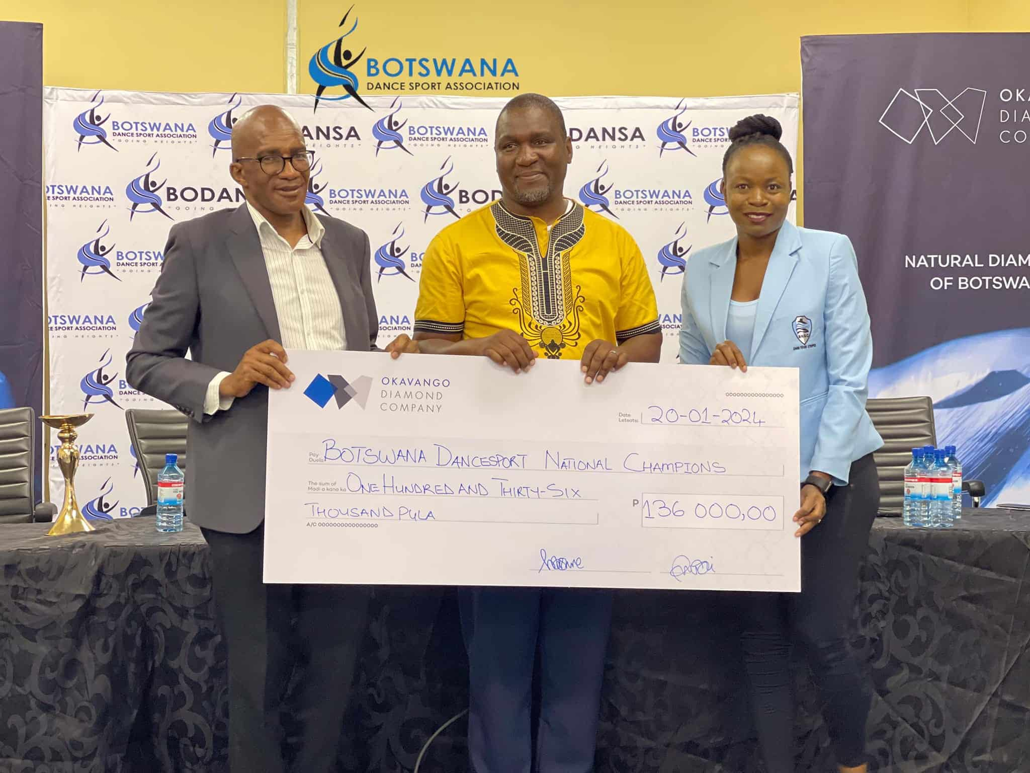 Okavango Diamond Company to sponsor Botswana Dancesport Grandprix, Image: Facebook