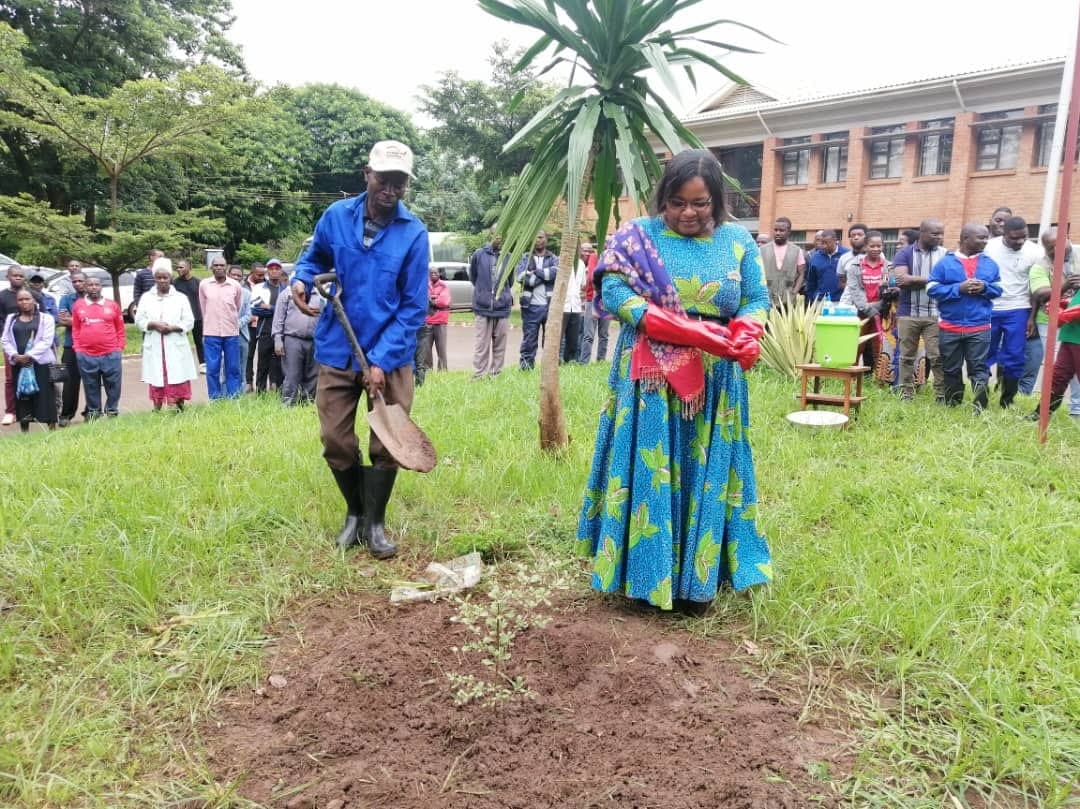 Malawi: Lawrence Pungulani concerned over cutting down trees, Image: facebook