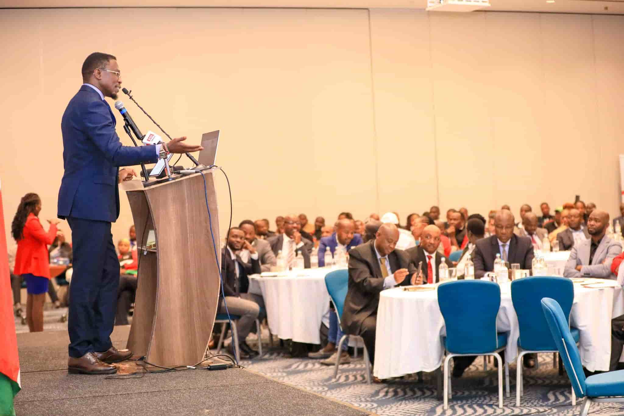 Ababu Namwamba hosts Sports federation, discusses path forward, Image: Facebook