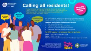 City of Cape Town calling all residents to Open Government Event 