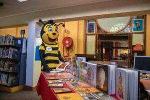 City of Cape Town Library decorated for WRAD