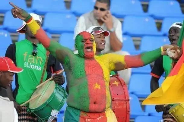 Ngando Pickett at the stadium while attending a football match