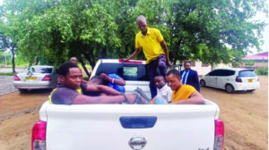 Gang of five men who are suspected to be involved in armed robbery in Beitbridge