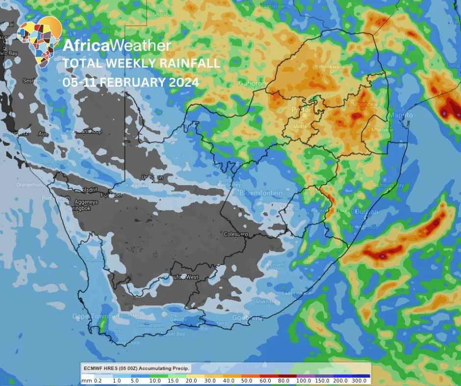 South Africa to brace severe weather ahead