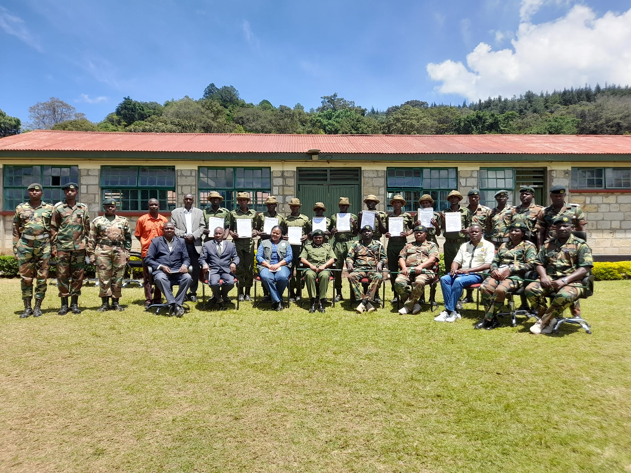 Kenya Forest organise Scouts Graduation ceremony