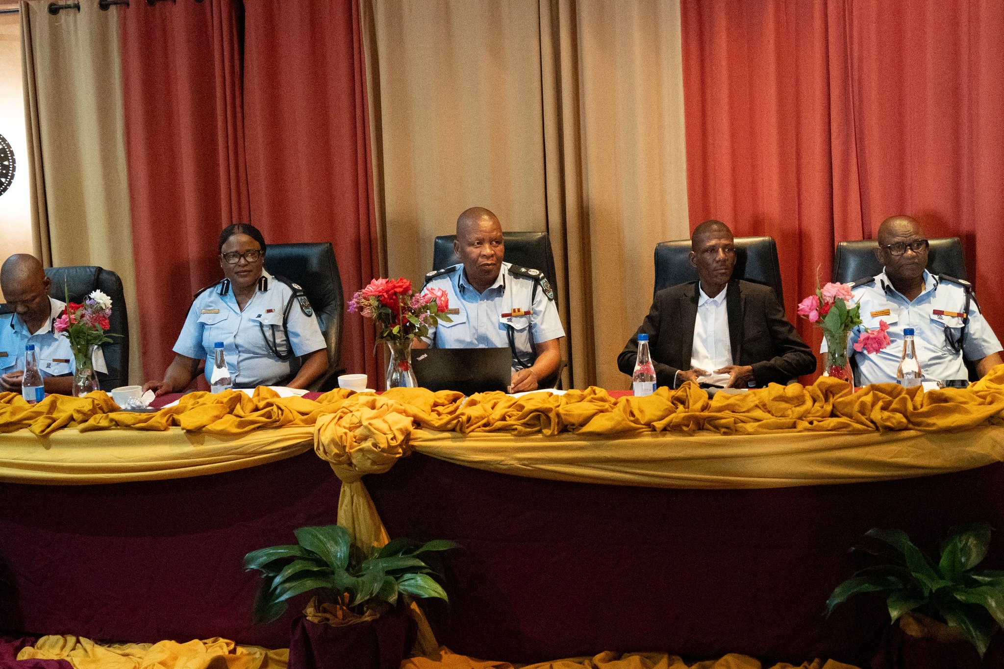 Police Director Urges Diligence in Crime Prevention Panelists