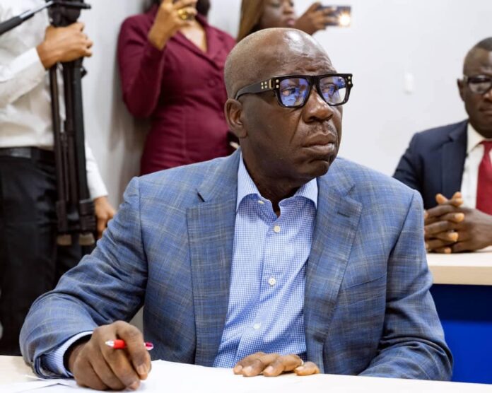 Godwin Obaseki calls Policy Making critical function of govt, Image: Facebook