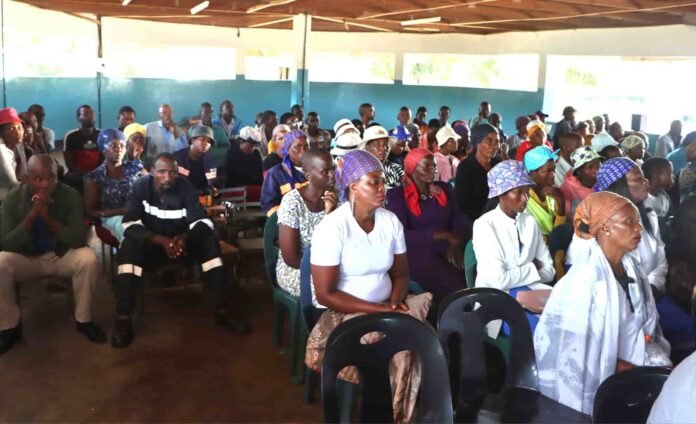 Fidelis Law visits Tonota communities, promotes agriculture, Image: facebook
