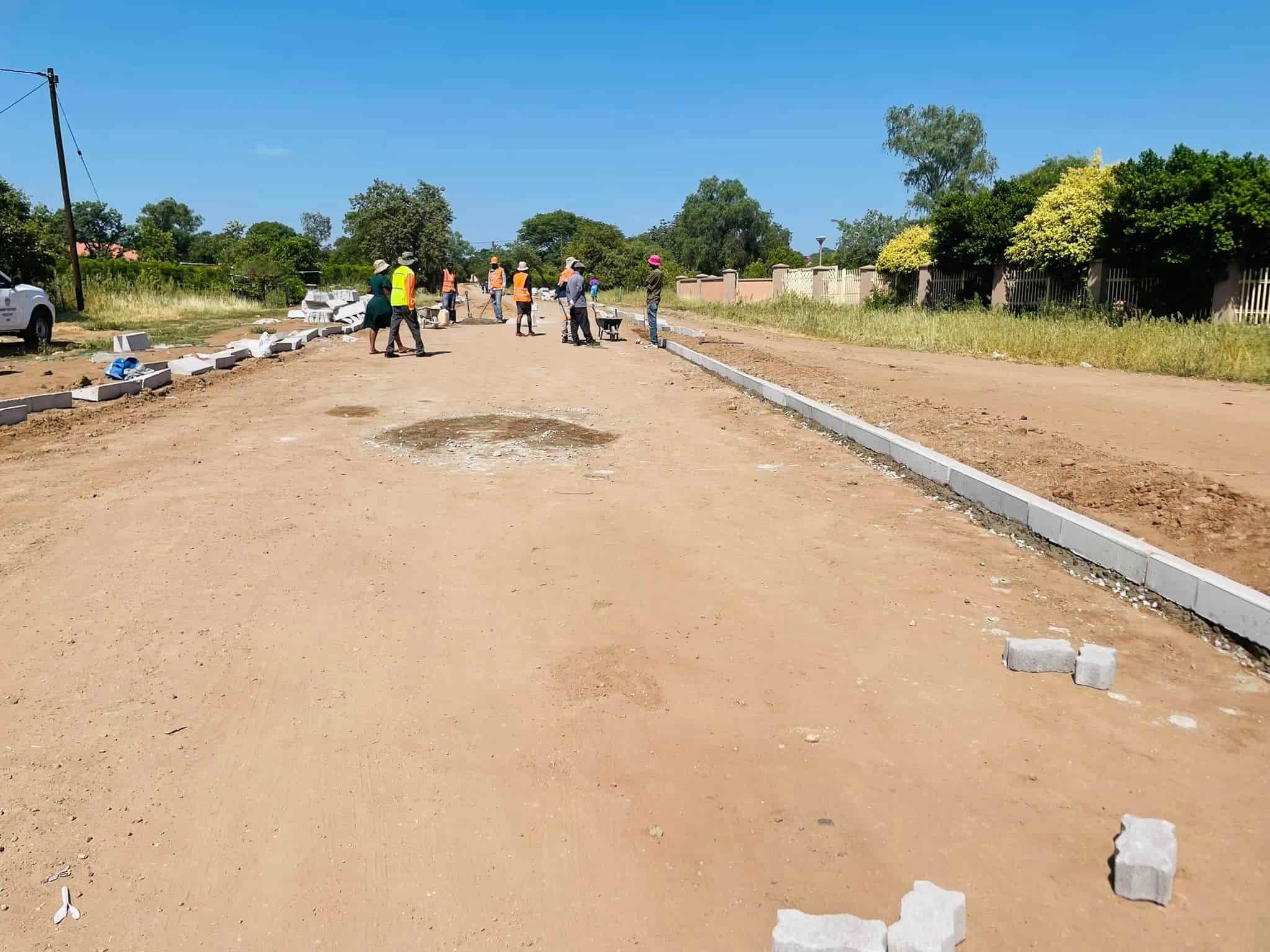 Serowe District starts internal road construction, Image: facebook