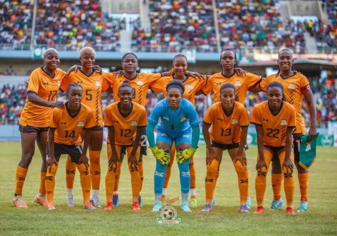 Football Team Copper Queens of Zambia qualifies for Finals 2024 Paris Olympics