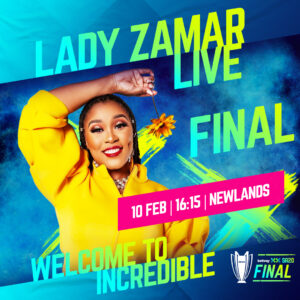 Lady Zamar to perform at Betway SA-20 