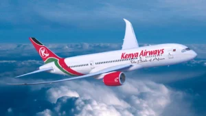 Kenya Airways flight