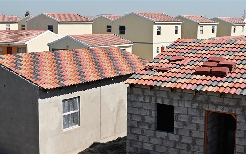 New homes initiated by City of Cape Town under Maroela South housing project