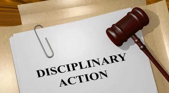 Representative image of disciplinary action taken against Junior Abena