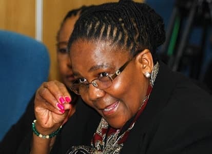 Cyril Ramphosa suspends Deputy Minister Dipuo Peters , Image: facebook