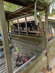 Photograph of the car used while smuggling PMS