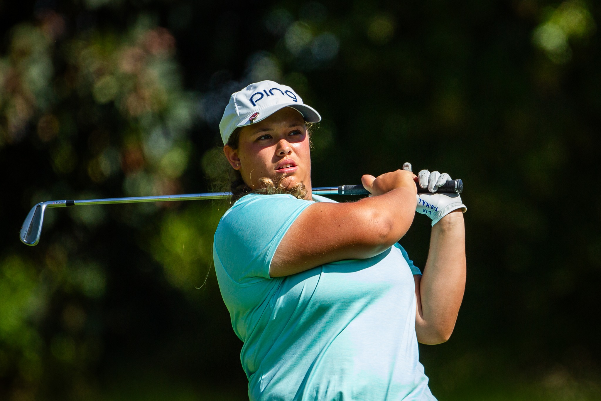 Gabrielle Venter while playing golf