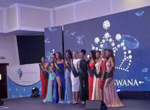 Top-10 finalists of Miss Botswana 2024 at Manong Game Lodge