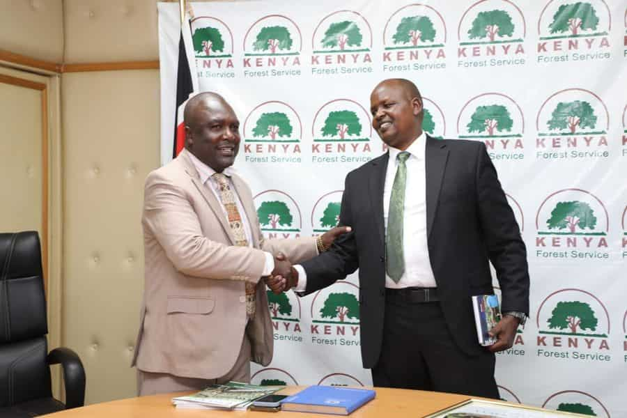 KFS and Asili Sacco Society recommit to cooperation, Image: facebook