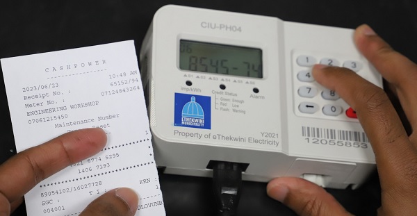 representative image of prepaid electricity meter