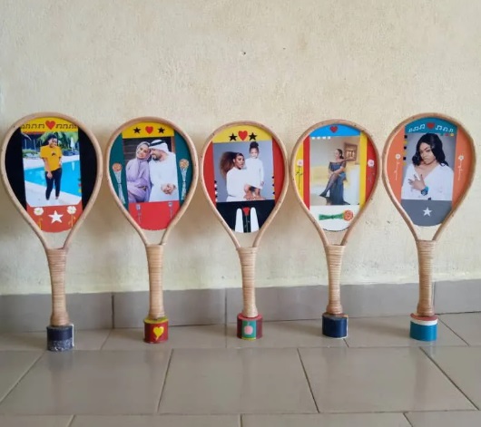 Ki Rackets by artist Kiyang Federick Muluh