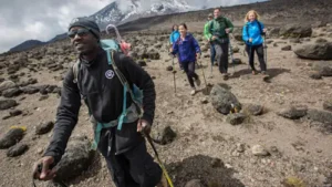 Trekking at Mt Kilimanjaro