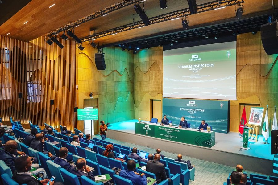 CAF Stadium Inspectors Workshop in Rabat, Morocco