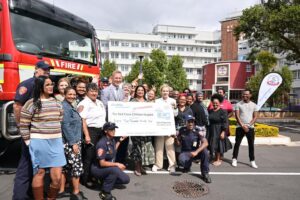 donation made by Fire & Rescue Services of City of Cape Town