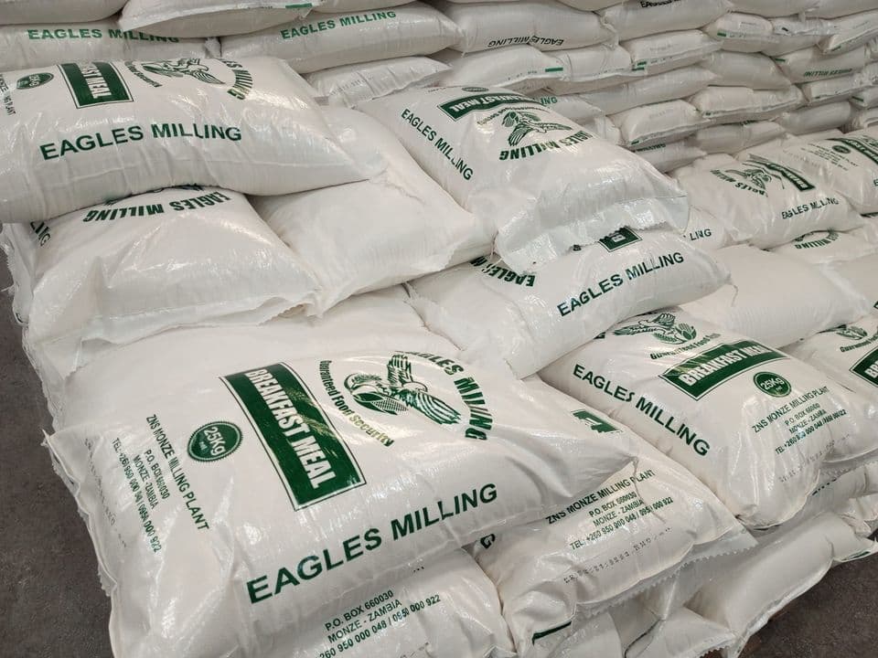 Mealie Meal Production begins in Choma Milling Limited, Image: facebook