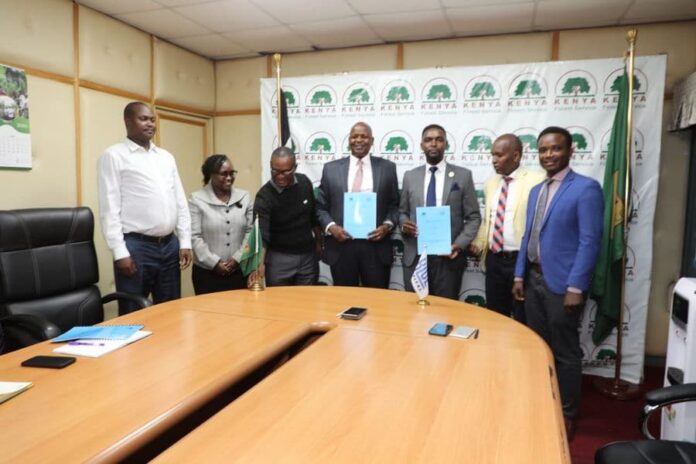 KFS signs MoU with Blue Capital for environment protection, Image: facebook