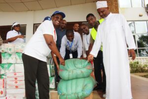 Donation made at the Lamu County