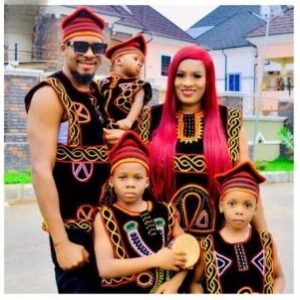 Late actor Junior Pope with his family