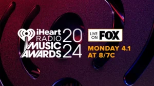 2024 iHeart Radio Music Awards poster