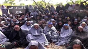 Photograph of abducted girls at present
